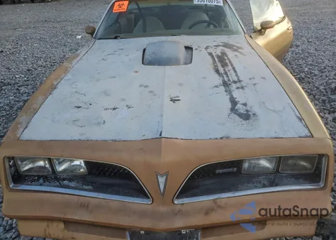 1978 Pontiac Trans Am z USA, uszkodzony, nr VIN 2W87K8L143453